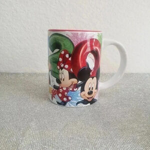 Disney Jerry Leigh Mickey Mouse and Friends Fireworks Ceramic Mug